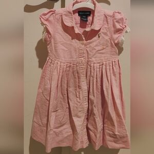 Ralph Lauren Light Pink Kids Dress